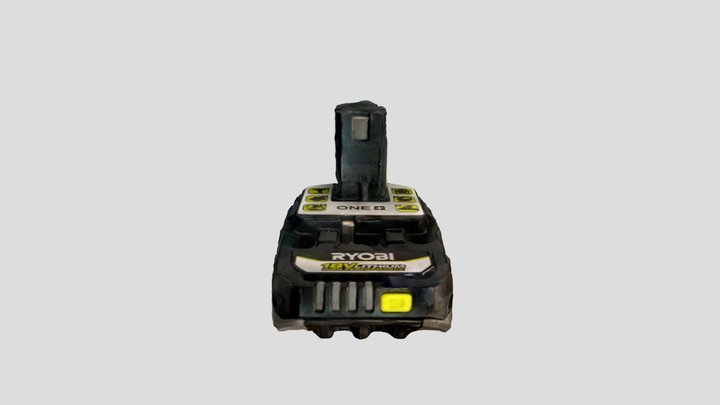 Ryobi Battery (3D Scan) 3D Model