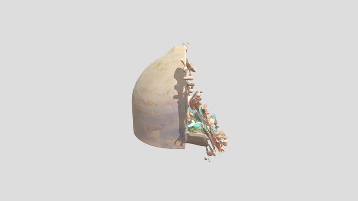 Ornate Mosque 3d Model (1) 3D Model