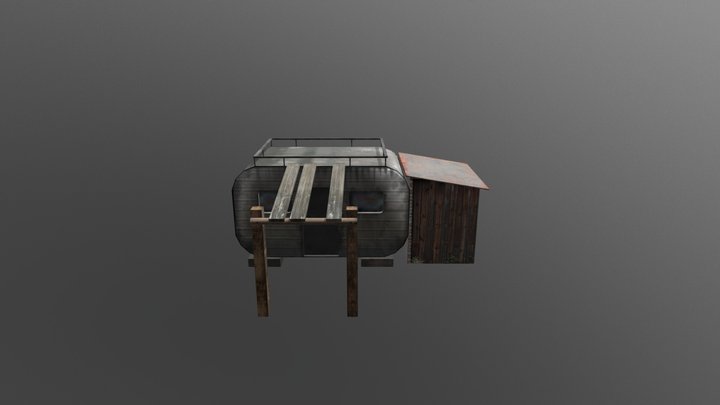 Roulotte 3D Model