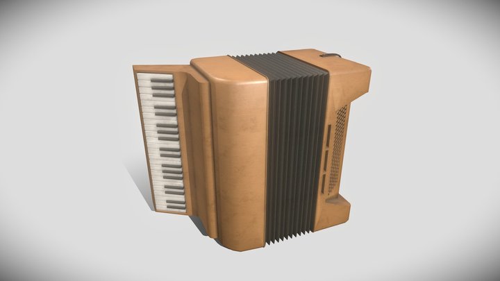 Accordion 3D Model