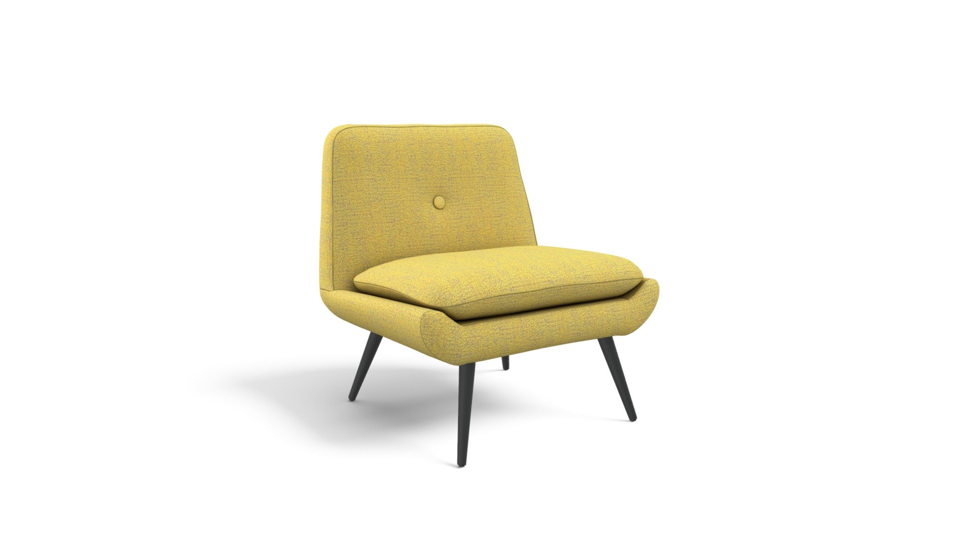 Jonny Accent Chair, Revival Yellow