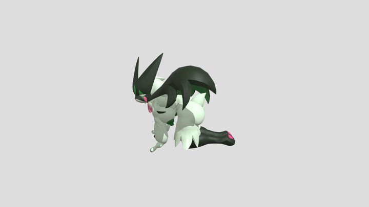 meowscarada_nude_version 3D Model