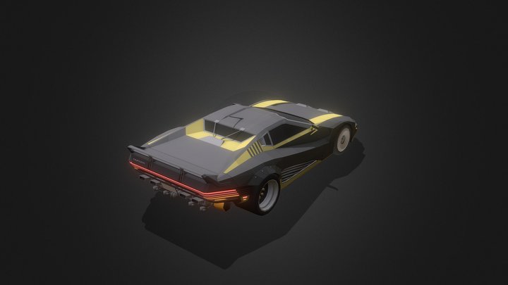 2058 Quadra Turbo-R V-Tech 3D Model