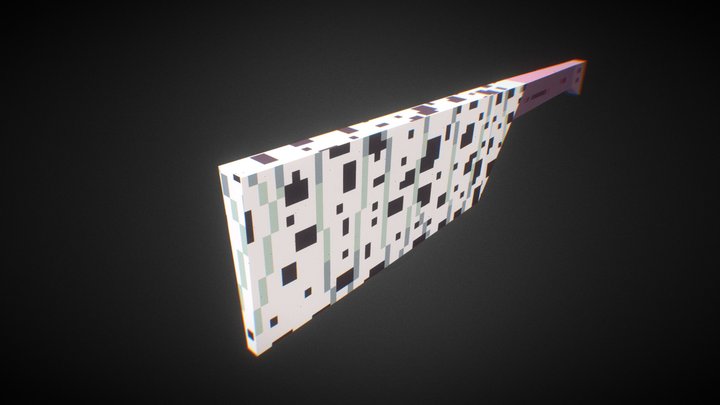 Nanami's short blunt sword 3D Model