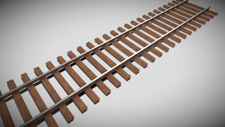 Railroad 3D Model