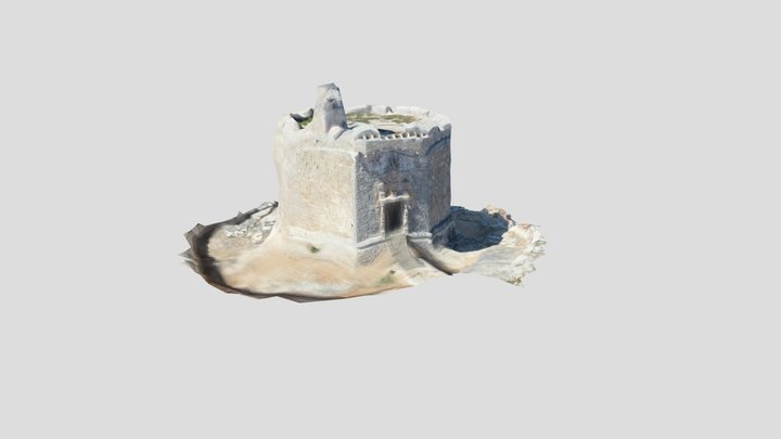 Castell de Sant Nicolau 3D Model