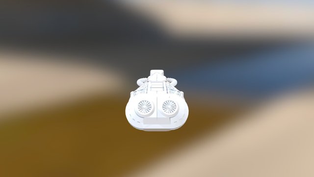 Tanki Freeze with Paint 3D Model