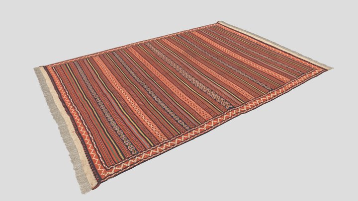 Persian Qashqai Kilim – Free 3D Model STL