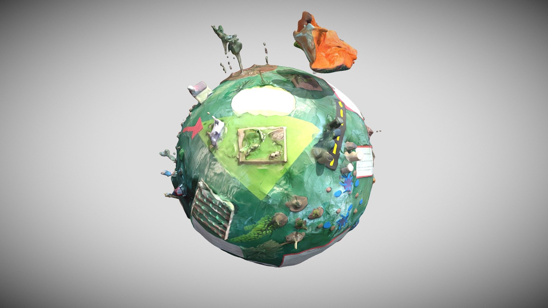 Deforestation - Download Free 3D model by jkunze [1ebe8e8] - Sketchfab