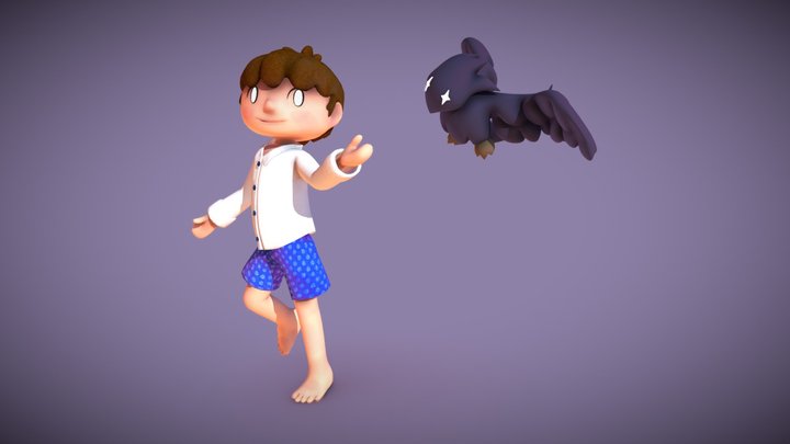 Mike - Forest Boy 3D Model