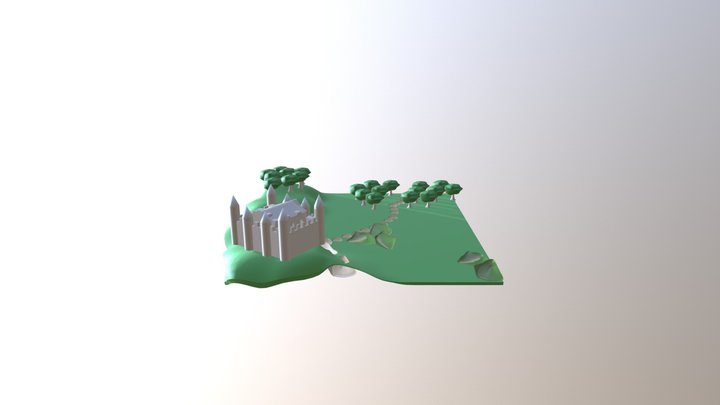 Kitchen Kingdom - terrain 3D Model