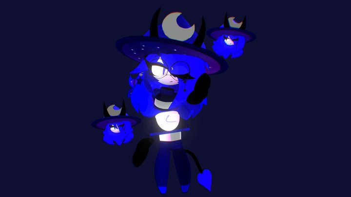 Vixari (Dave and Bambi OC) 3D Model