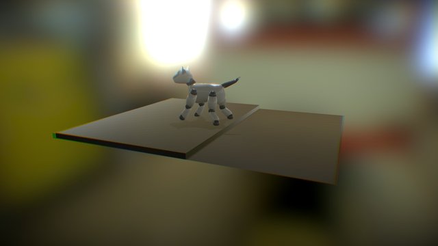 Kot Robot 3D Model