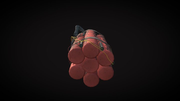 Dynamite 3D Model
