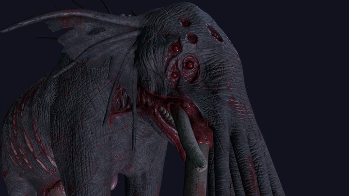 Zoochosis - Infected Elephant – Modèle 3D gratuit STL