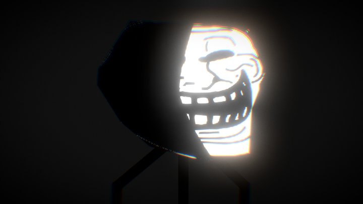 Trollface - 3D model by Mr_trollge (@troll-guy) [76e1418]