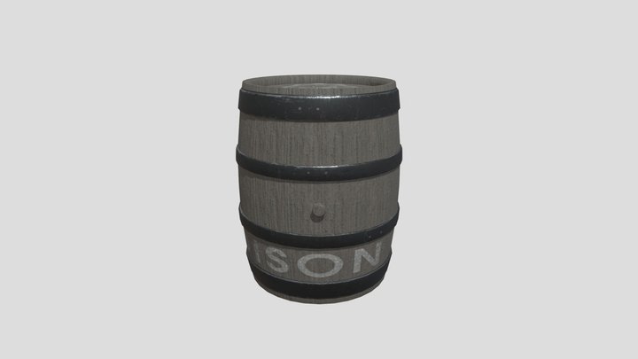 Barrel_Beer 3D Model