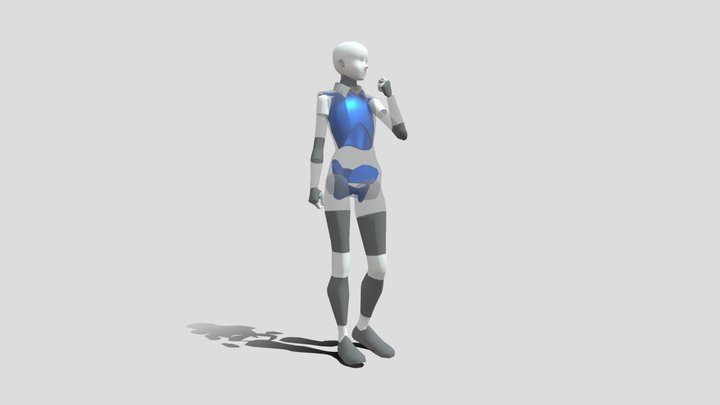 Standing Pose 2 3D Model