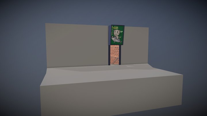 Nekoisaba 3D Model