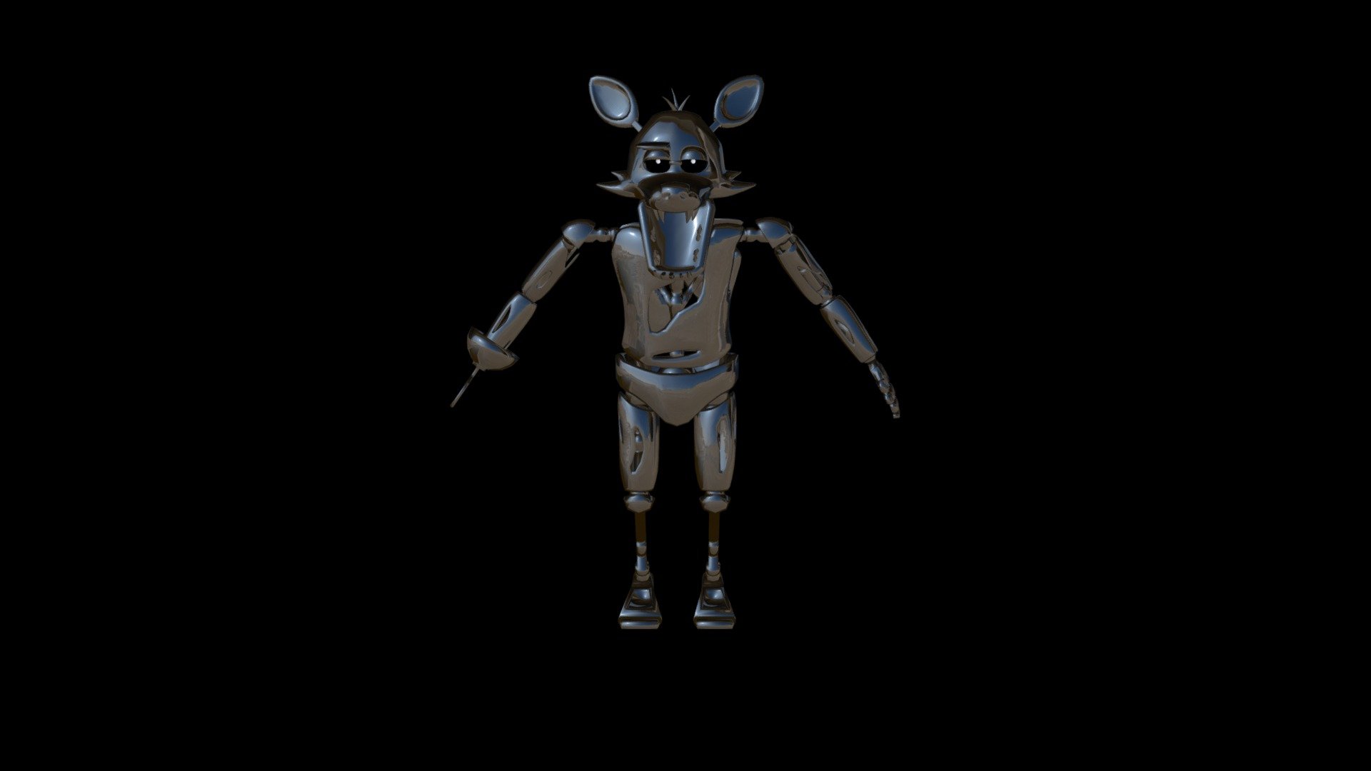 Foxy 3d model