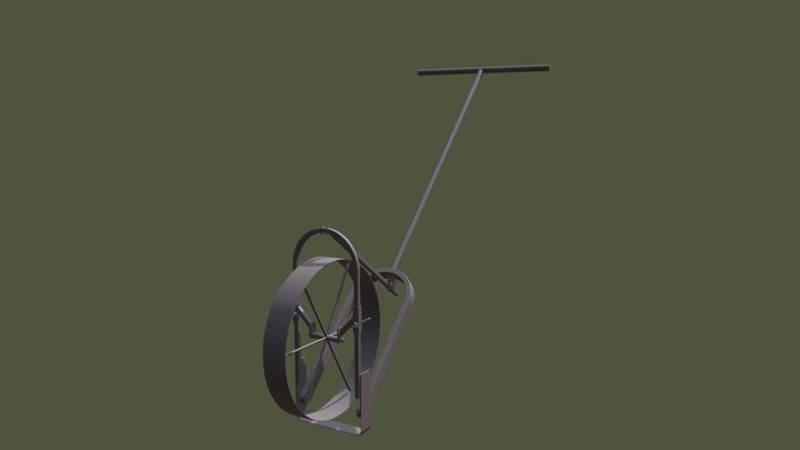 Hand  Cultivator 3D Model