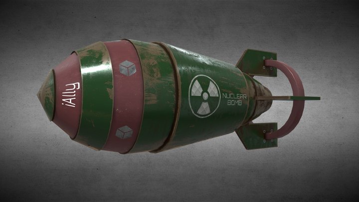 iAlly Nuclear Bomb 3D Model