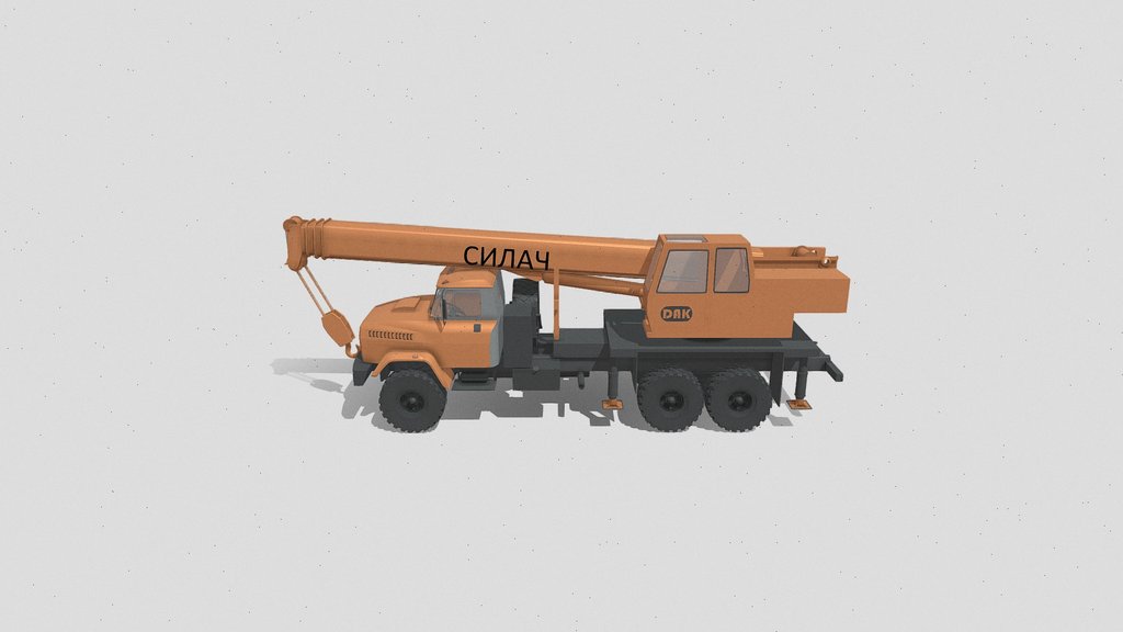 Rough-Terrain Crane