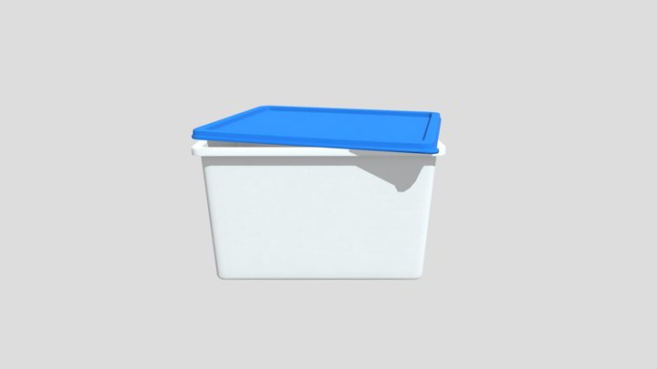 Food Container 3D Model