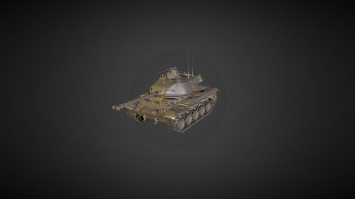 M41-walker-bulldog 3D models - Sketchfab