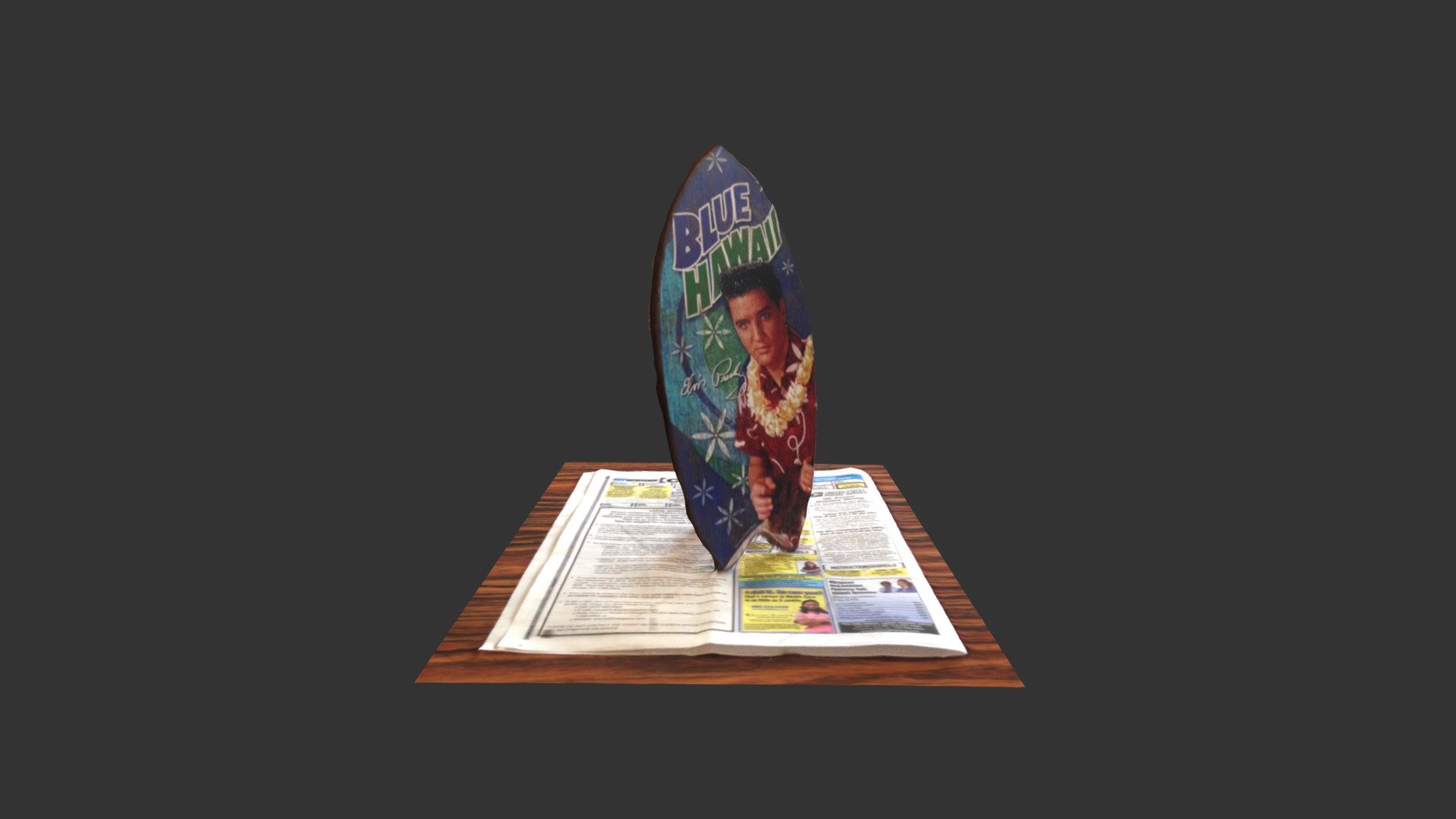 Elvis Surfboard #3DST14