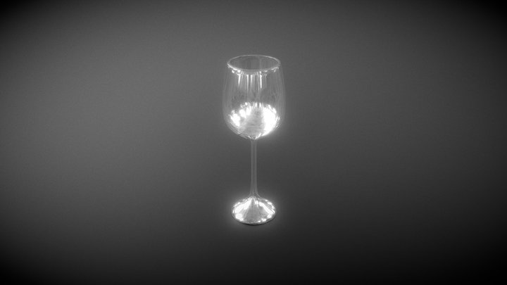 Glass Wine 3D Model
