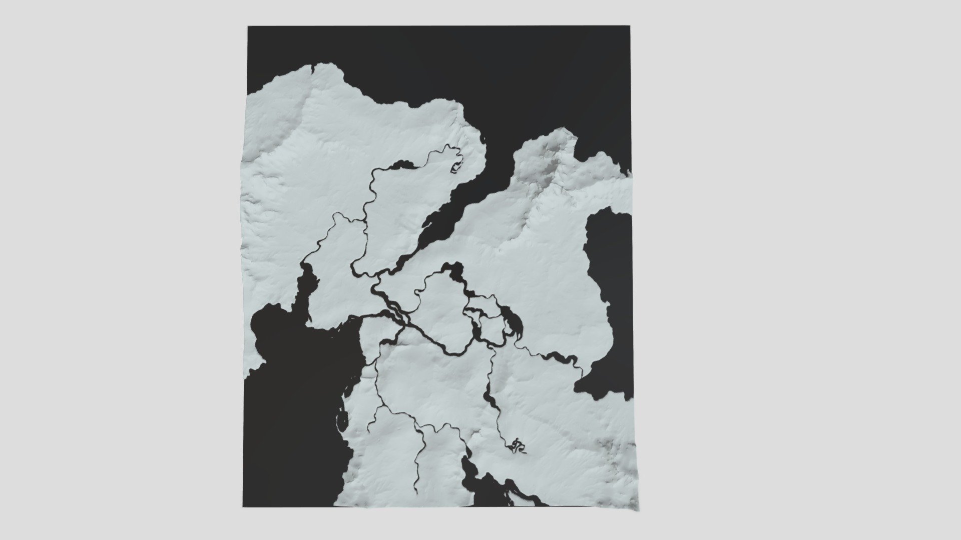 The Crown of Leaves 3D Map