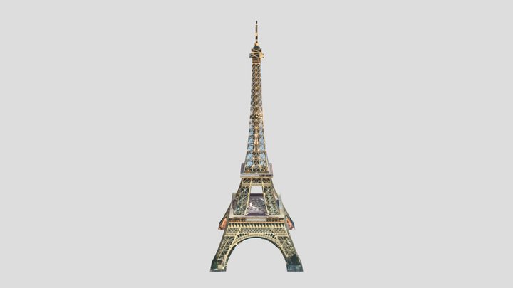 Eiffel Tower 3D Model
