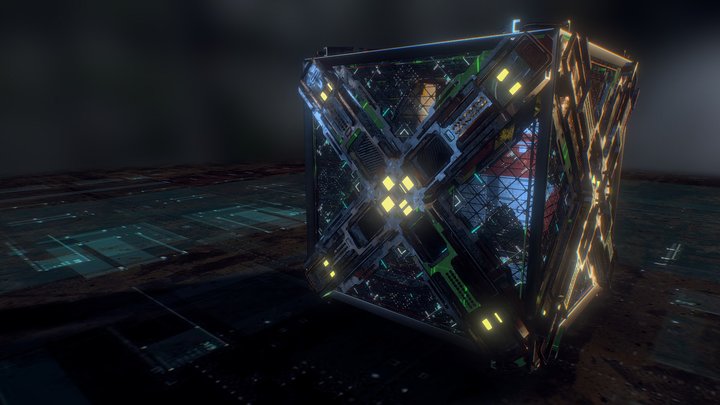 Sci Fi Box Crate