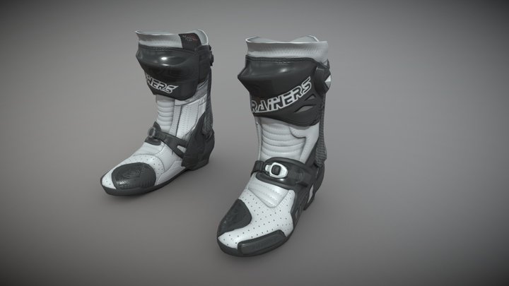 Boots Rainers 999 ( MotoGP ) 3D Model