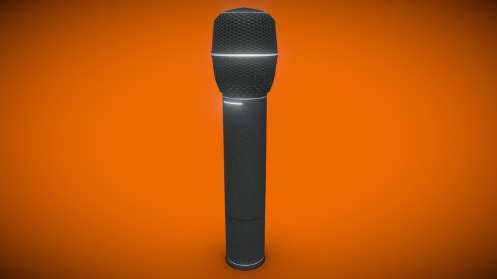 Microphone 3D models - Sketchfab