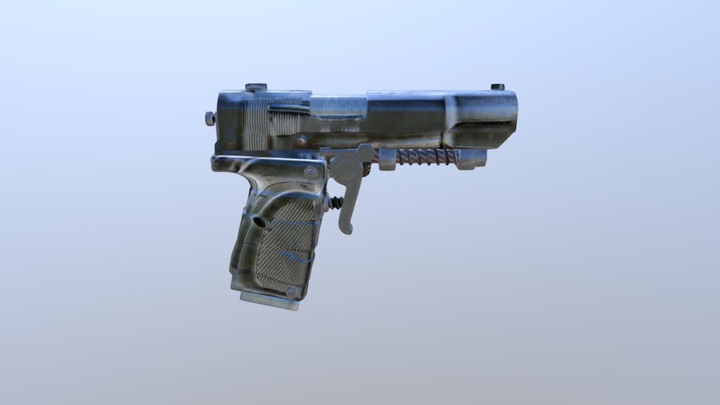 R.H PISTOL - 3D model by HeureMoor [1ed025b] - Sketchfab