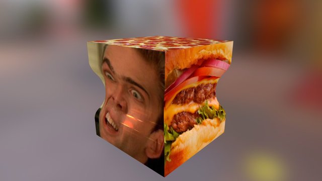 Cageburger 3D Model