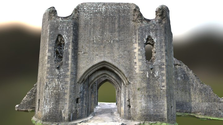 St. Quintins Castle, Cowbridge 3D Model