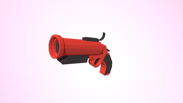 Flaregun - Team Fortress 2 3D Model