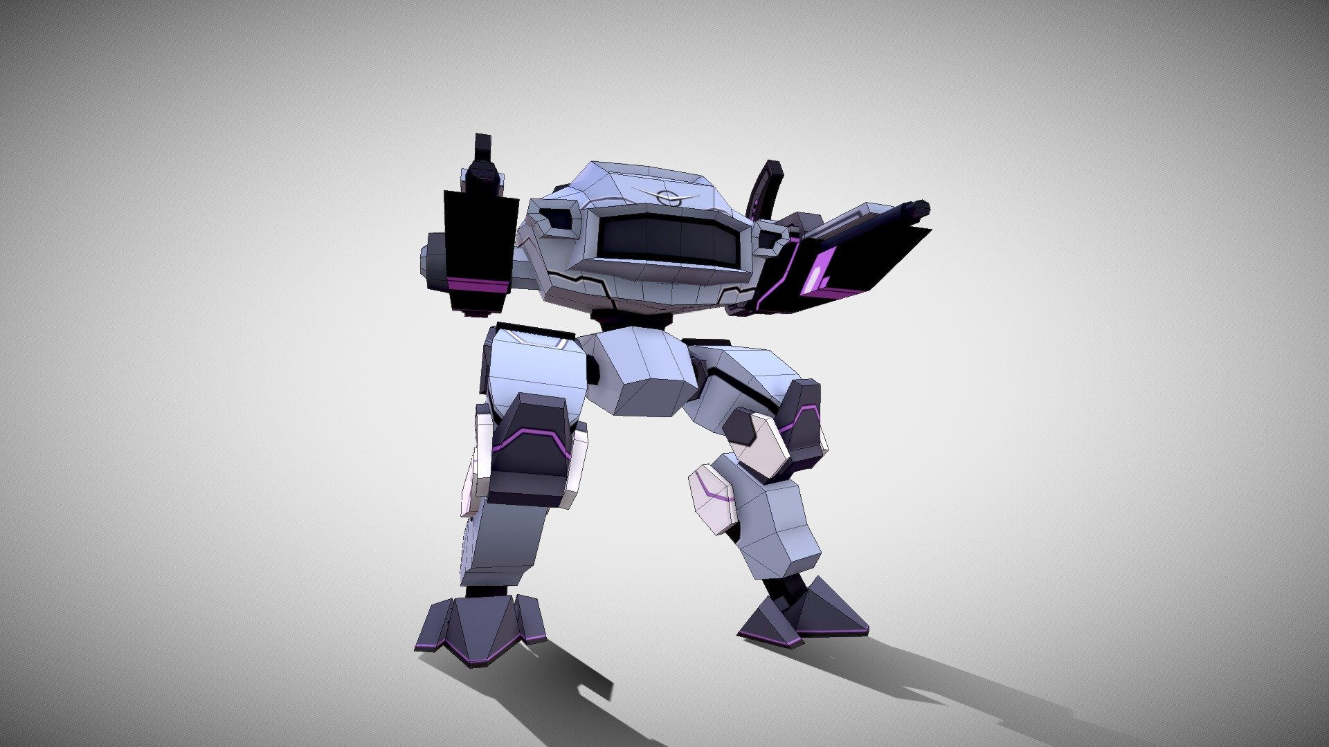 Mech - 3D model by Sergienko_eva [1ed2dcc] - Sketchfab