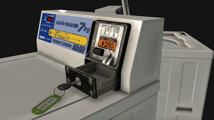 COIN WASHER 3D Model