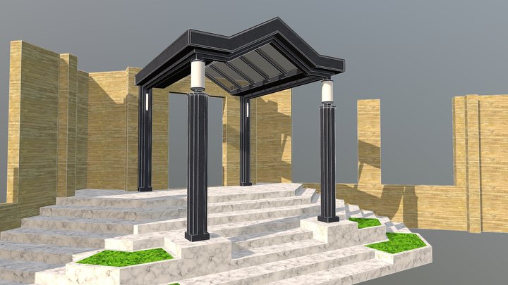 козырек 2 3D Model