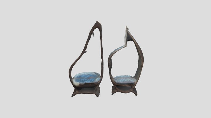 space Harp_concept_3 3D Model