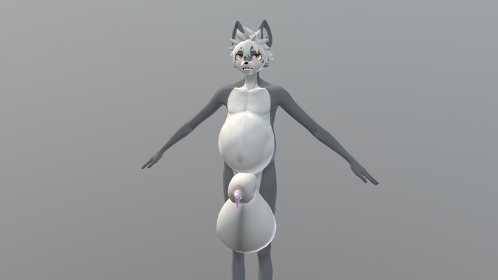 Axel pregnant 3D Model