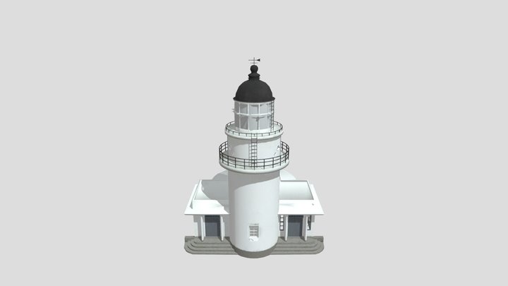 基隆_三貂角燈塔 3D Model