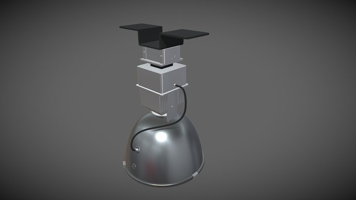 체육관 천정등 [캠프 롱 체육관(농구장) 3차원 기록화] 3D Model