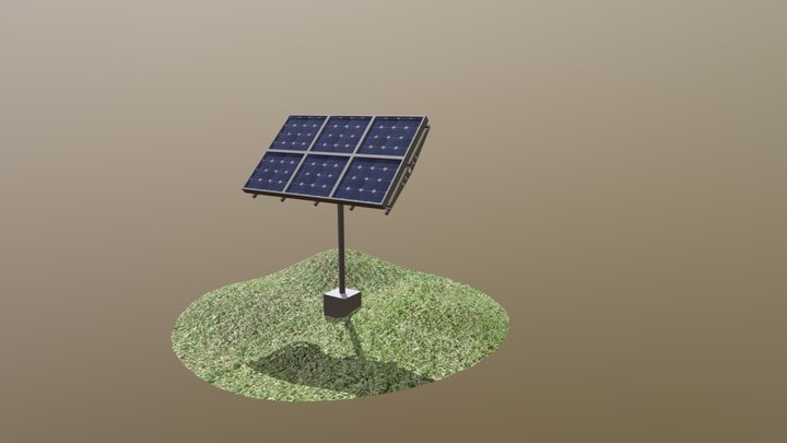 solarpanel 3D Model