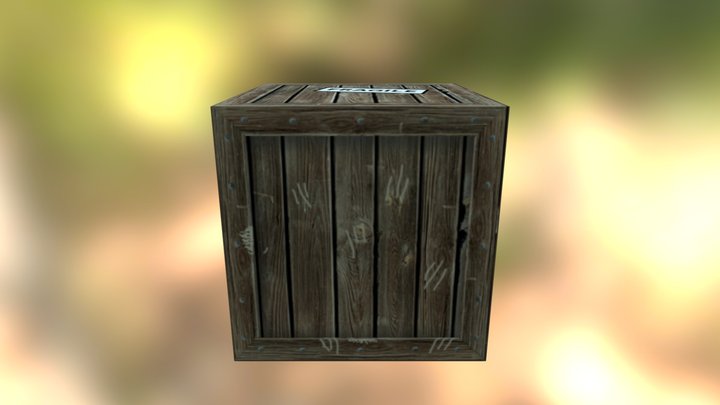 Crate (1) 3D Model