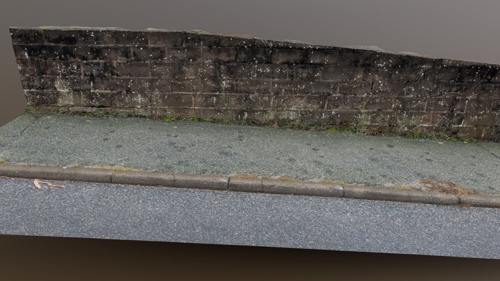 Film noir town assets low poly 4k 28 3D Model